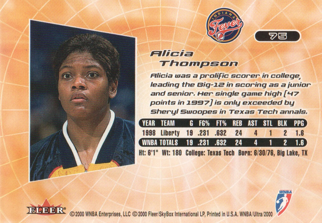 2000 Ultra WNBA Trading Cards BASE: Pick From List - Picture 105 of 175