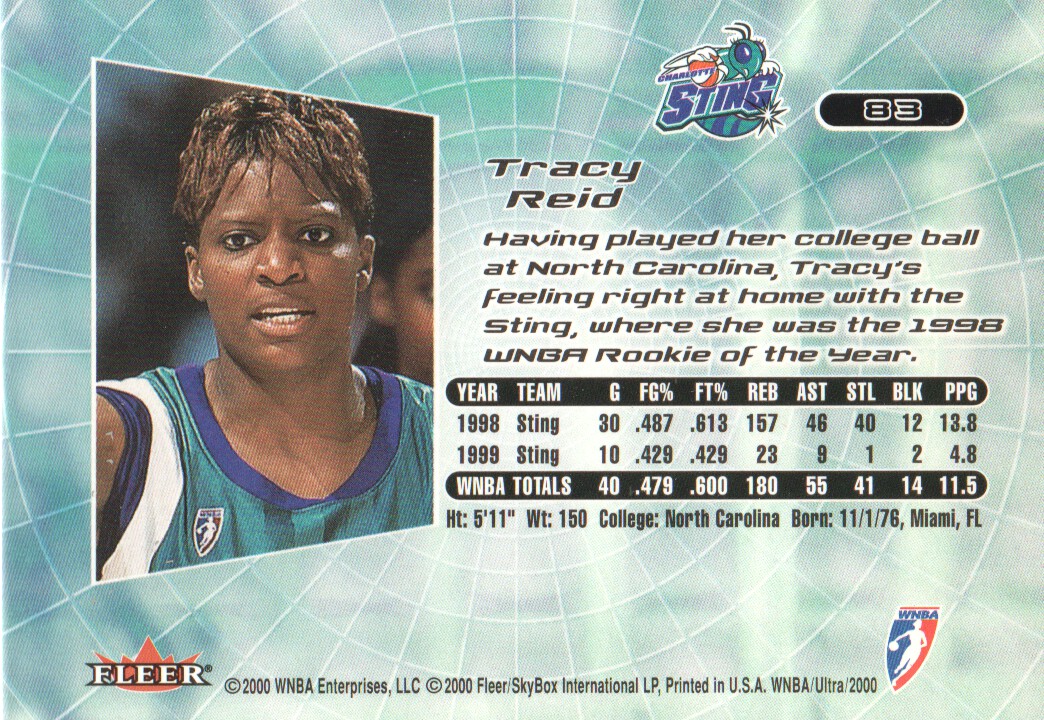 2000 Ultra WNBA Trading Cards BASE: Pick From List - Picture 115 of 175
