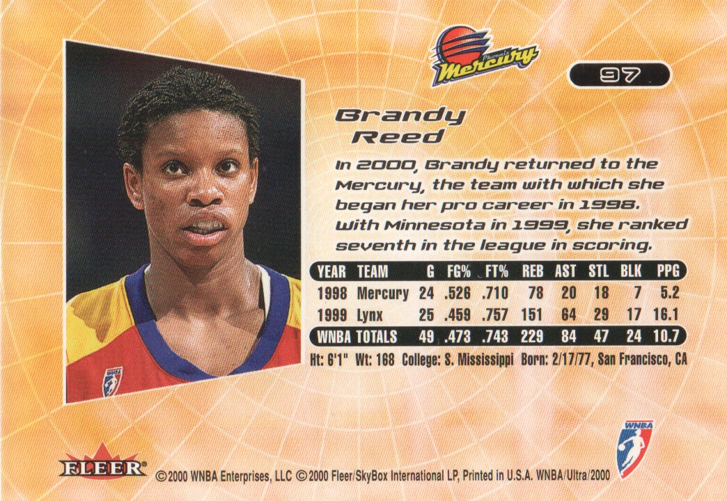 2000 Ultra WNBA Trading Cards BASE: Pick From List - Picture 135 of 175
