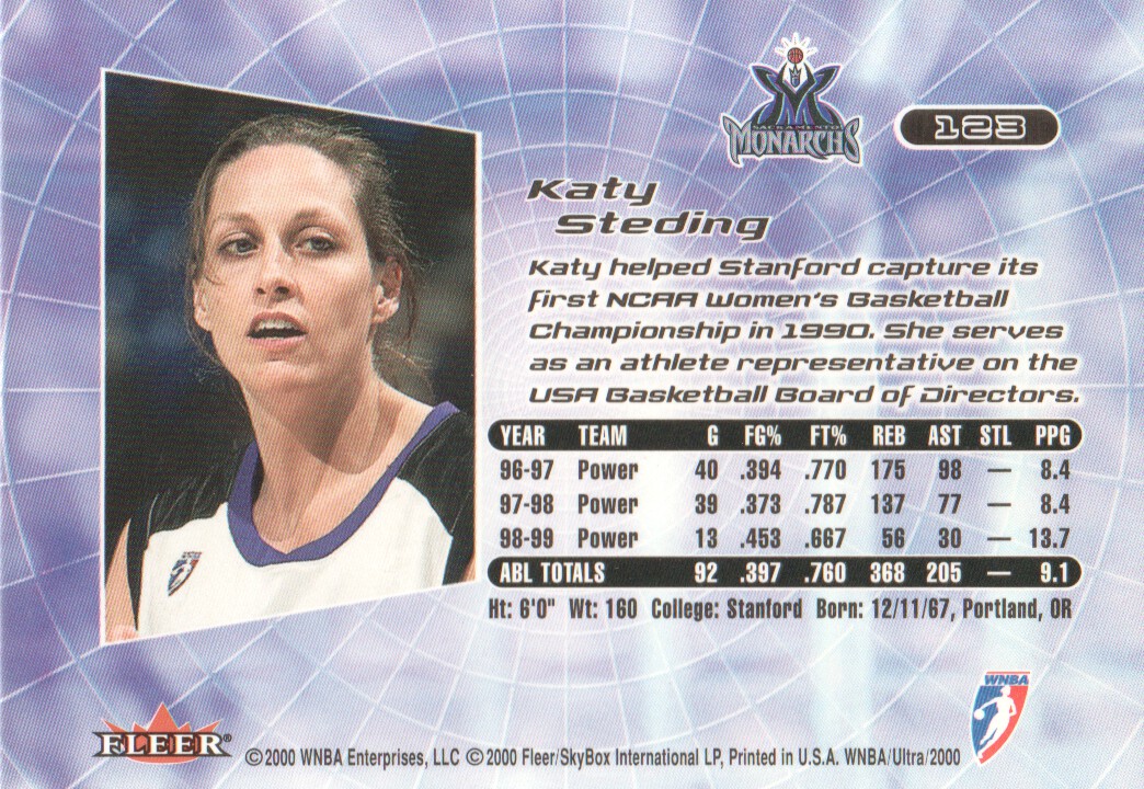 2000 Ultra WNBA Trading Cards BASE: Pick From List - Picture 167 of 175