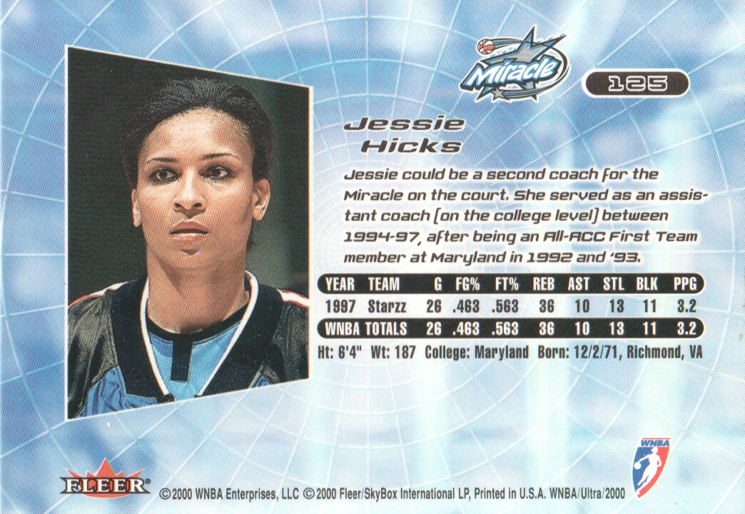 2000 Ultra WNBA Trading Cards BASE: Pick From List - Picture 169 of 175