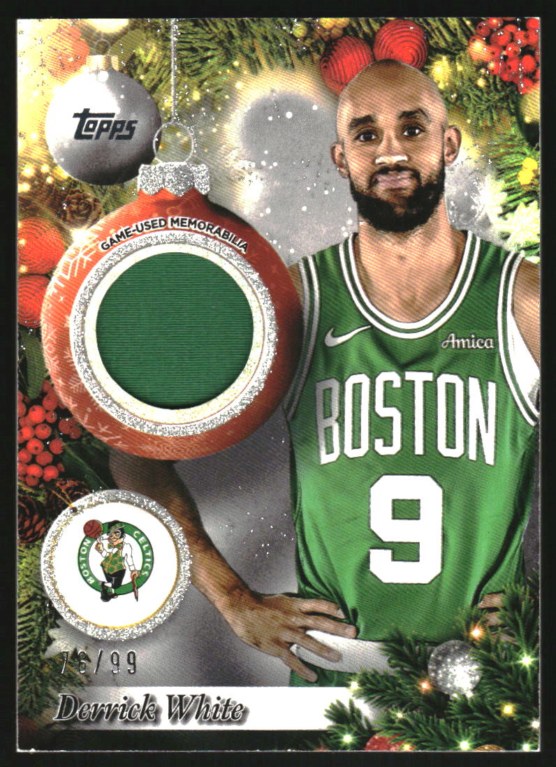 2025-26 Topps Holiday Relics Glitter #PRDW Derrick White