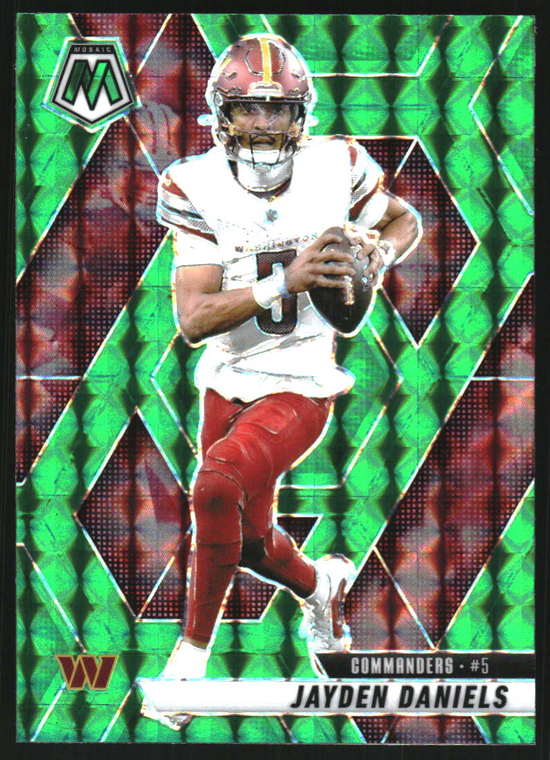 2025 Panini Mosaic Mosaic Green #232 Jayden Daniels on Fanatics