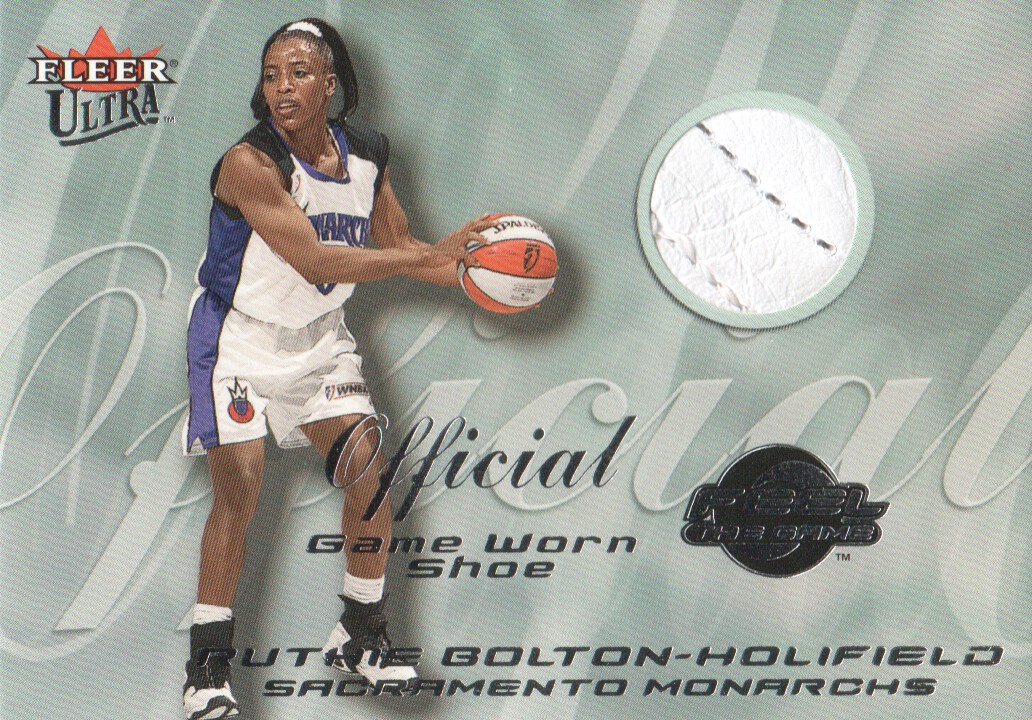 2000 Ultra WNBA Feel the Game #2 Ruthie Bolton-Holifield