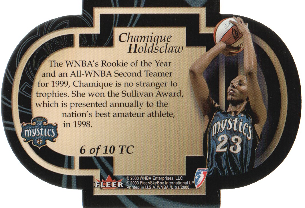 2000 Ultra WNBA Trading Cards Trophy Case: Pick From List - Picture 3 of 5