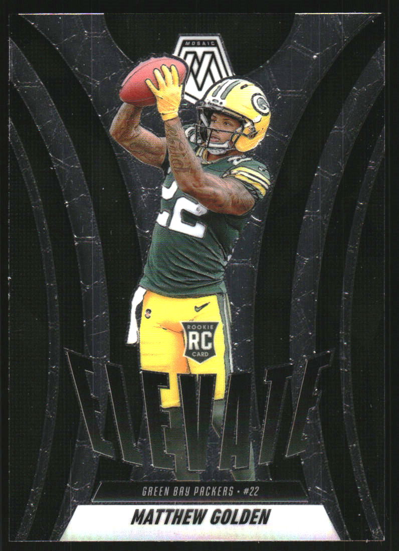 2025 Panini Mosaic Elevate #3 Matthew Golden