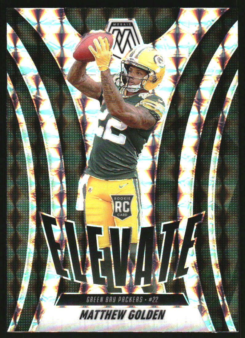 2025 Panini Mosaic Elevate Mosaic #3 Matthew Golden