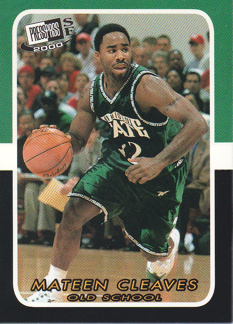 2000 Press Pass SE Old School #OS7 Mateen Cleaves