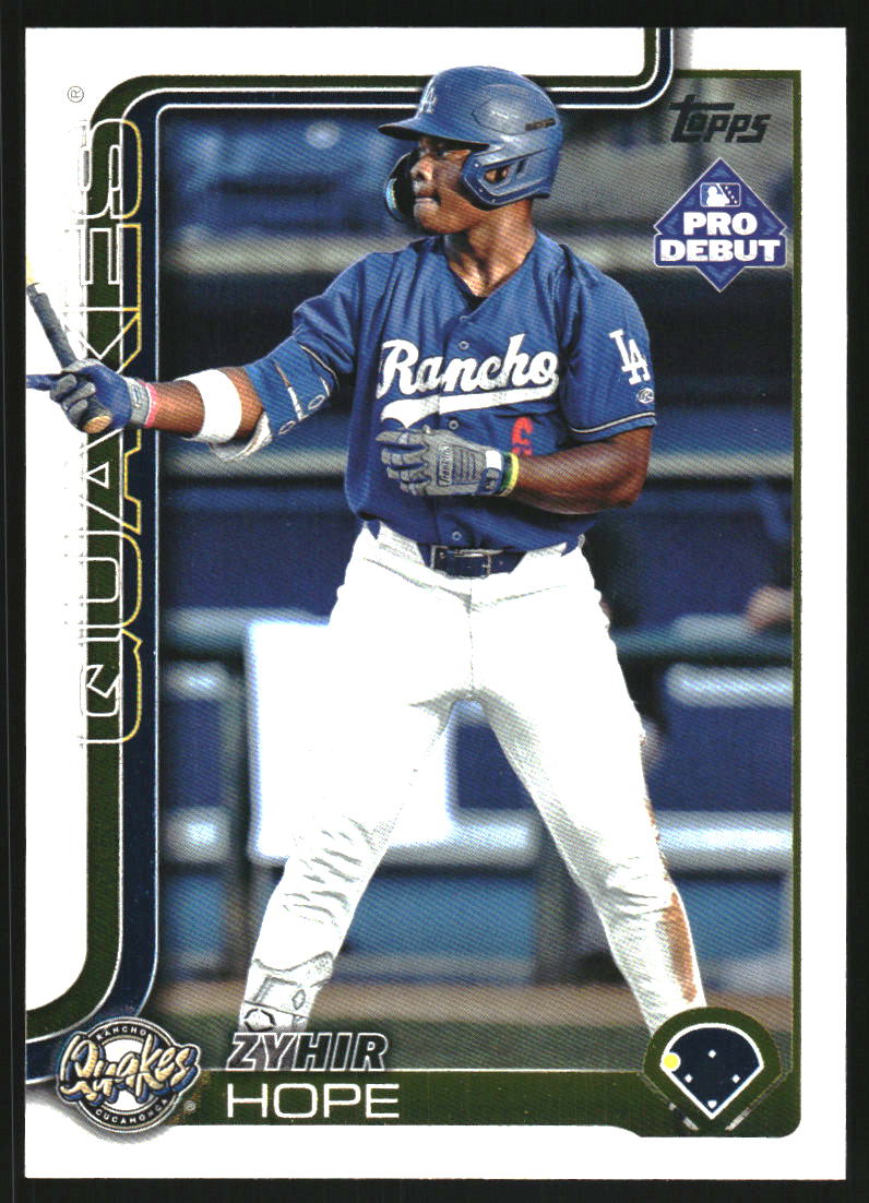 2025 Topps Pro Debut #PD139 Zyhir Hope