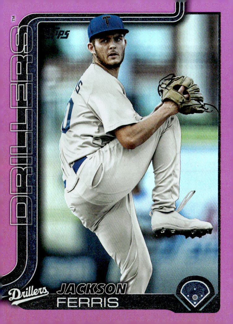 2025 Topps Pro Debut Fuchsia Foil #PD65 Jackson Ferris