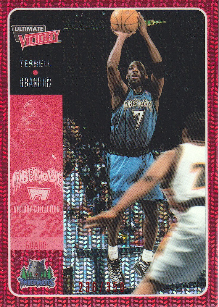 2000-01 Ultimate Victory Victory Collection #34 Terrell Brandon