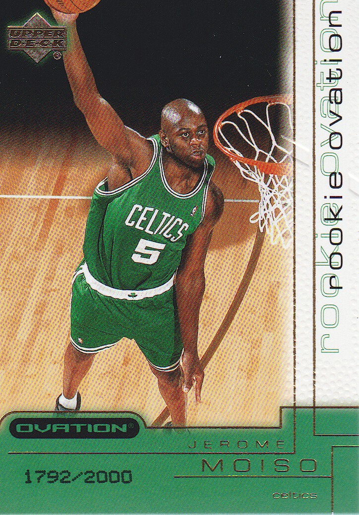 2000-01 Upper Deck Ovation #71 Jerome Moiso RC