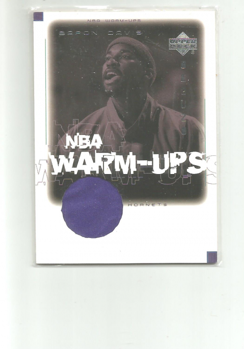 2000-01 Upper Deck Encore NBA Warm-Ups #BDW Baron Davis
