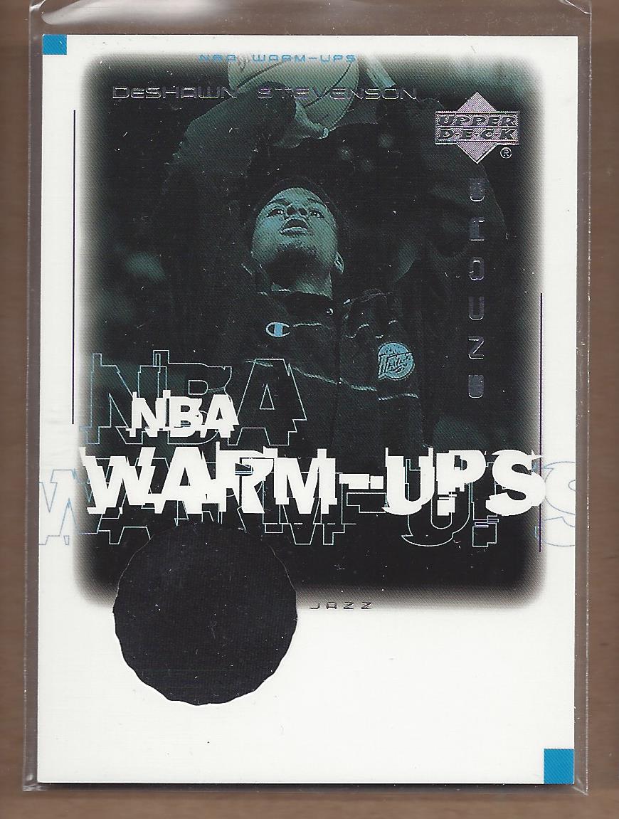 2000-01 Upper Deck Encore NBA Warm-Ups #DSW DeShawn Stevenson