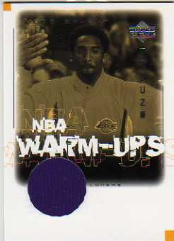 2000-01 Upper Deck Encore NBA Warm-Ups #KBW Kobe Bryant