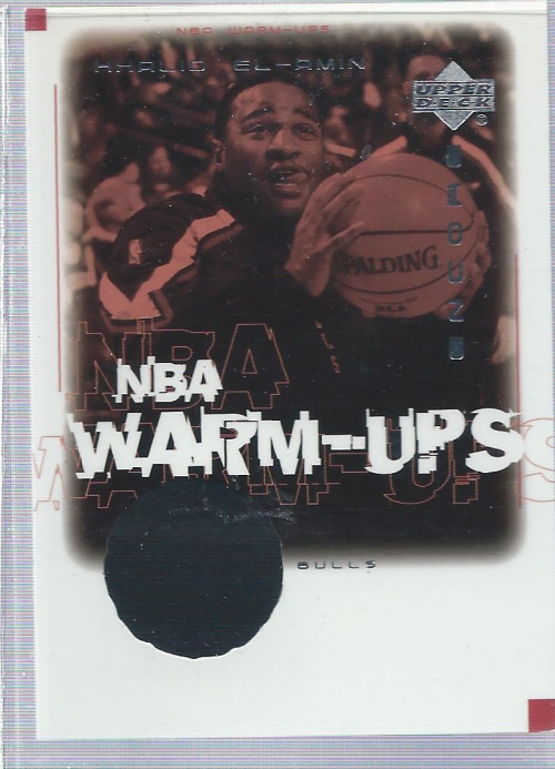 2000-01 Upper Deck Encore NBA Warm-Ups #KEW Khalid El-Amin