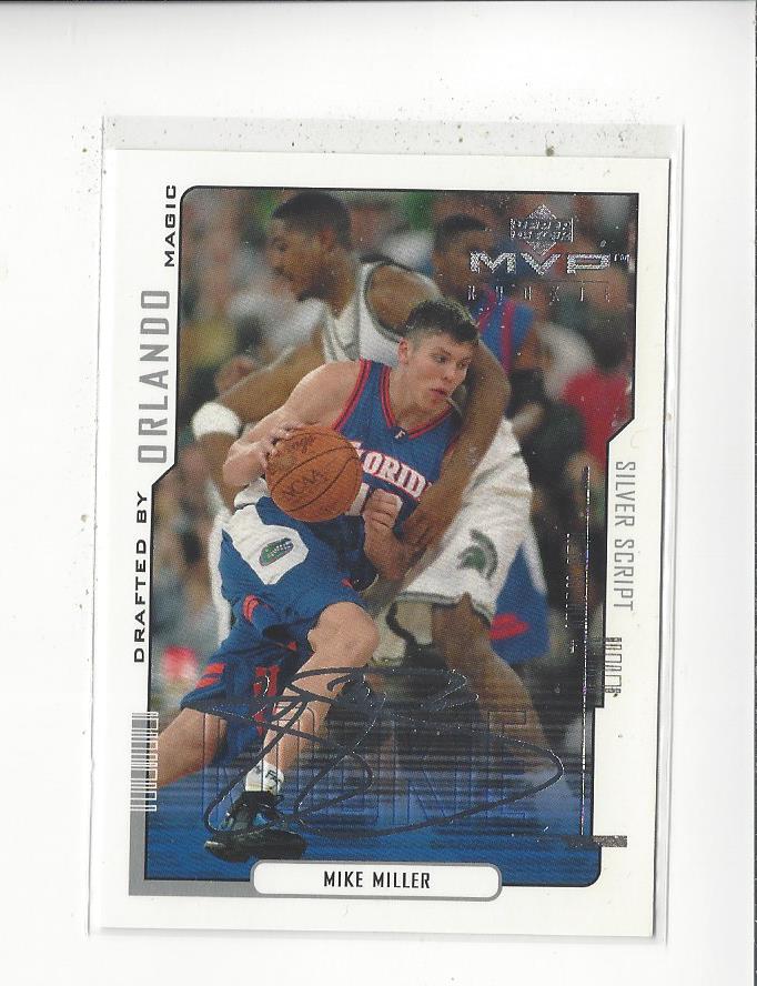 2000-01 Upper Deck MVP Silver Script #207 Mike Miller
