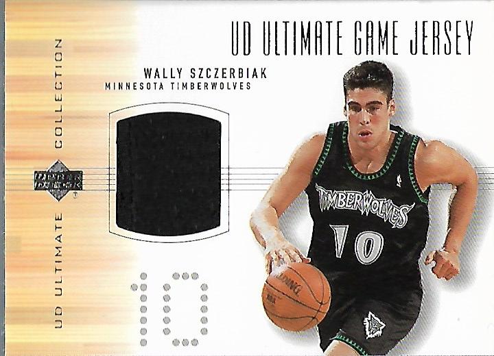 2000-01 Ultimate Collection Game Jerseys Silver #WSJ Wally Szczerbiak