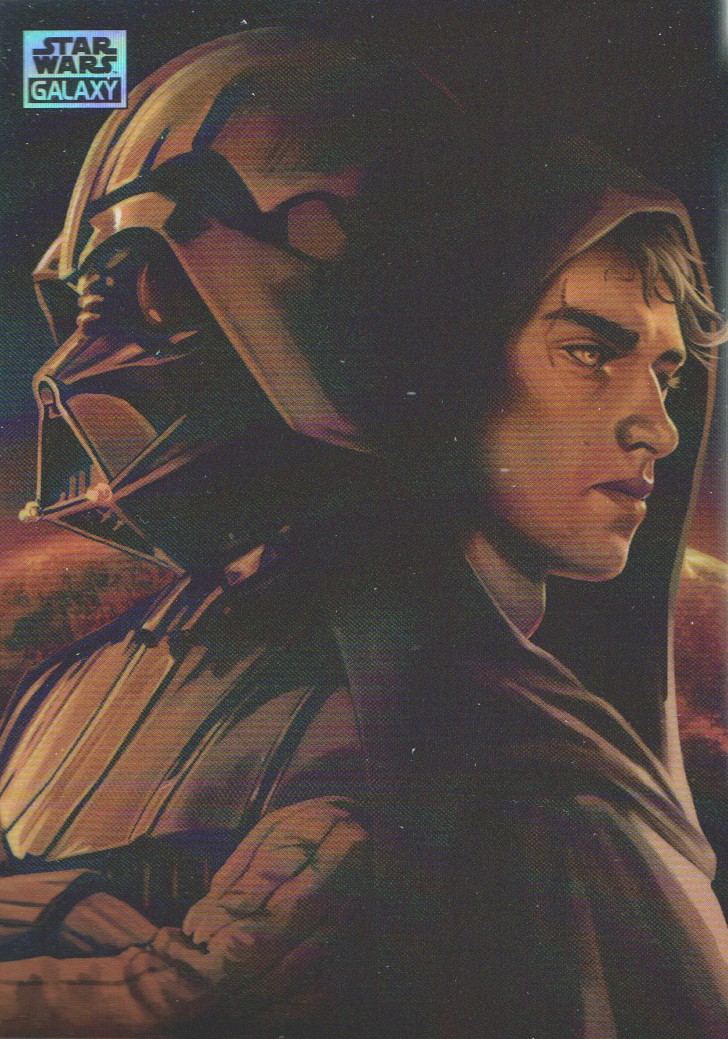 2025 Topps Chrome Star Wars Galaxy Refractors #1 What Remains