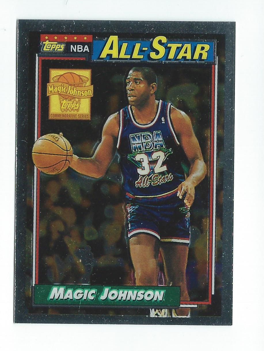 2000-01 Topps Chrome Magic Johnson Reprints #7 Magic Johnson