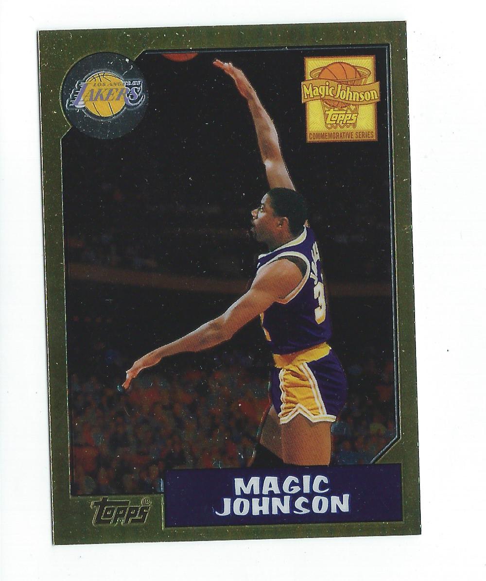 2000-01 Topps Chrome Cards That Never Were #MJ5 Magic Johnson