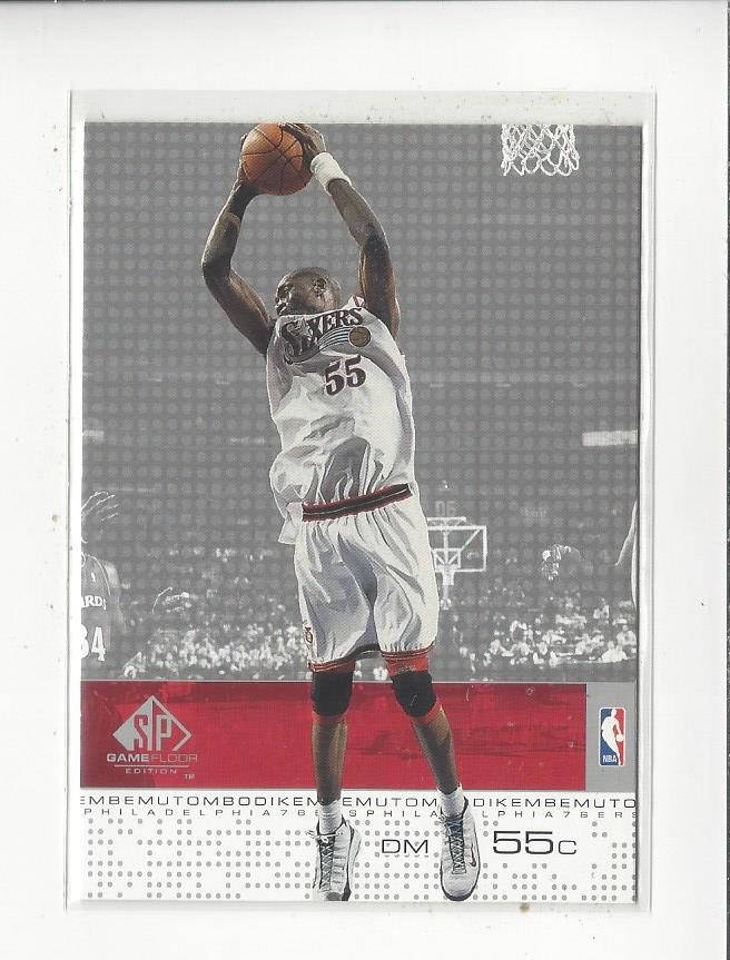 2000-01 SP Game Floor #42 Dikembe Mutombo
