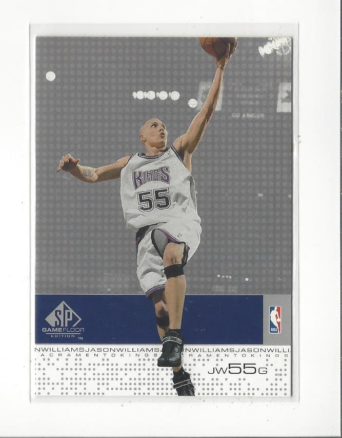 2000-01 SP Game Floor #48 Jason Williams