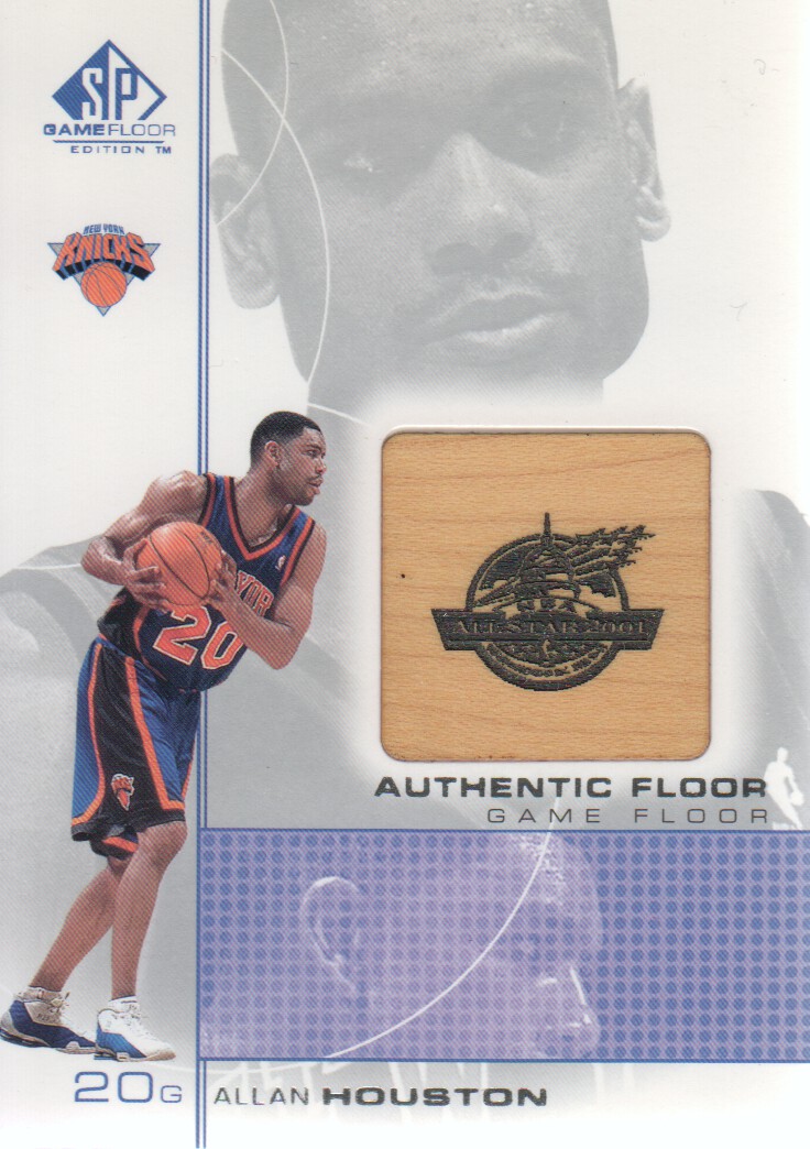 2000-01 SP Game Floor Authentic Floor #AH Allan Houston AS