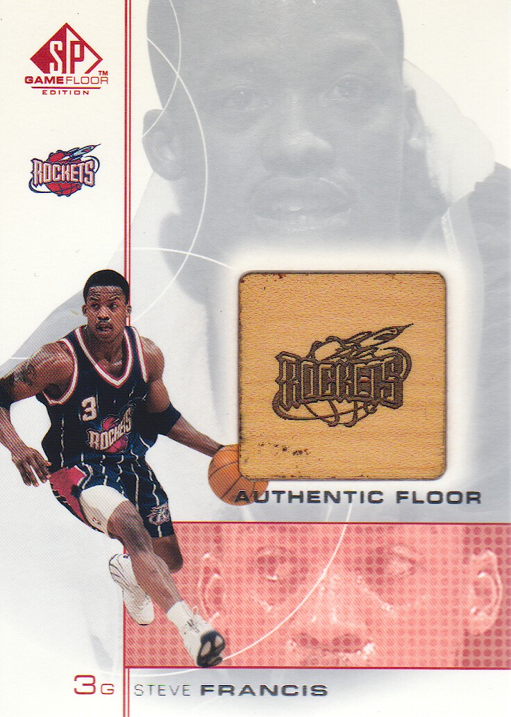 2000-01 SP Game Floor Authentic Floor #SF Steve Francis