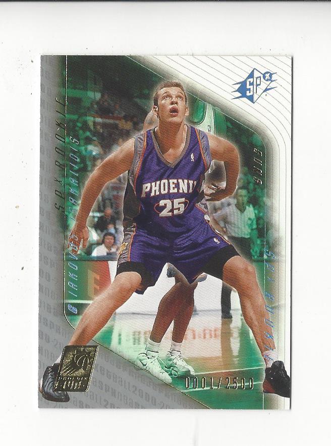 2000-01 SPx #101 Iakovos Tsakalidis RC