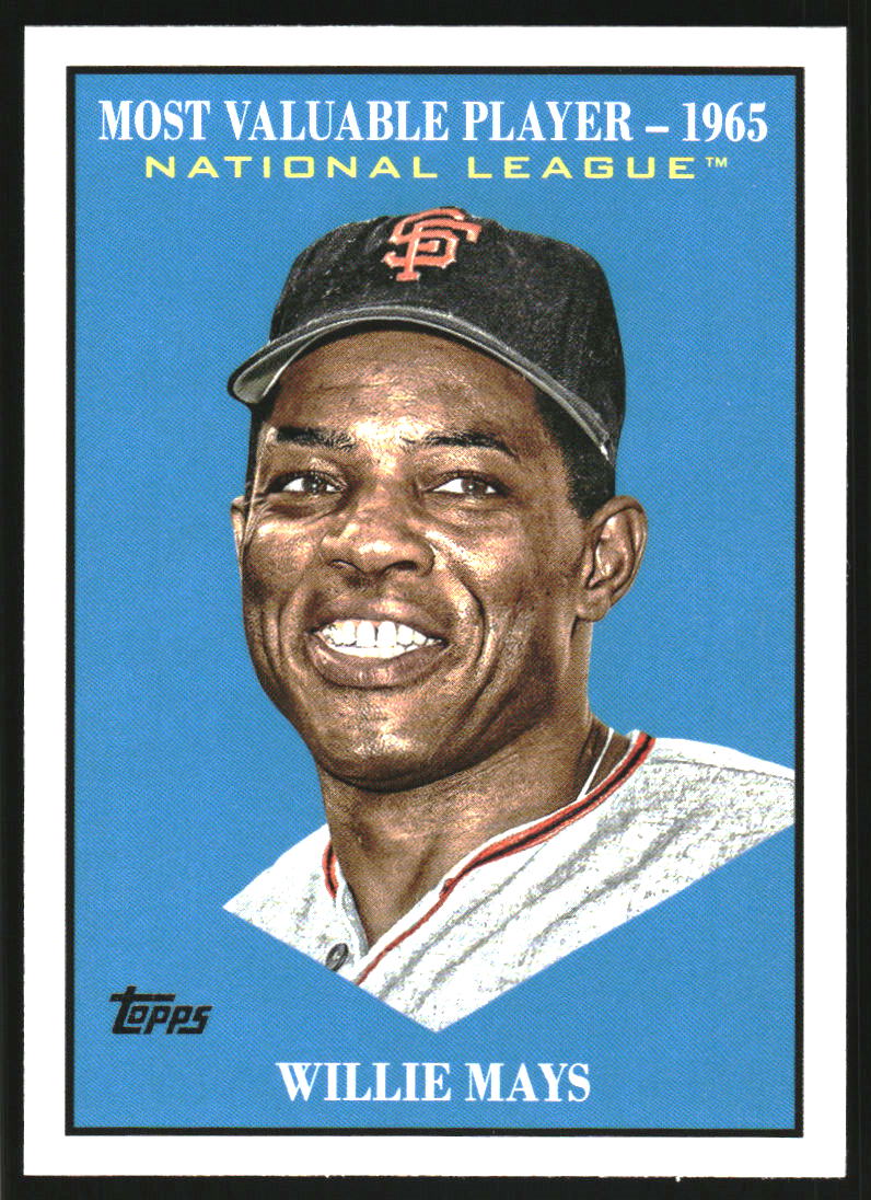 2025 Topps Update Most Valuable #MV34 Willie Mays