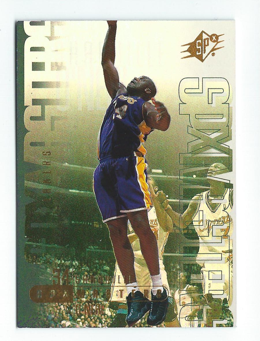 2000-01 SPx Masters #M9 Shaquille O'Neal
