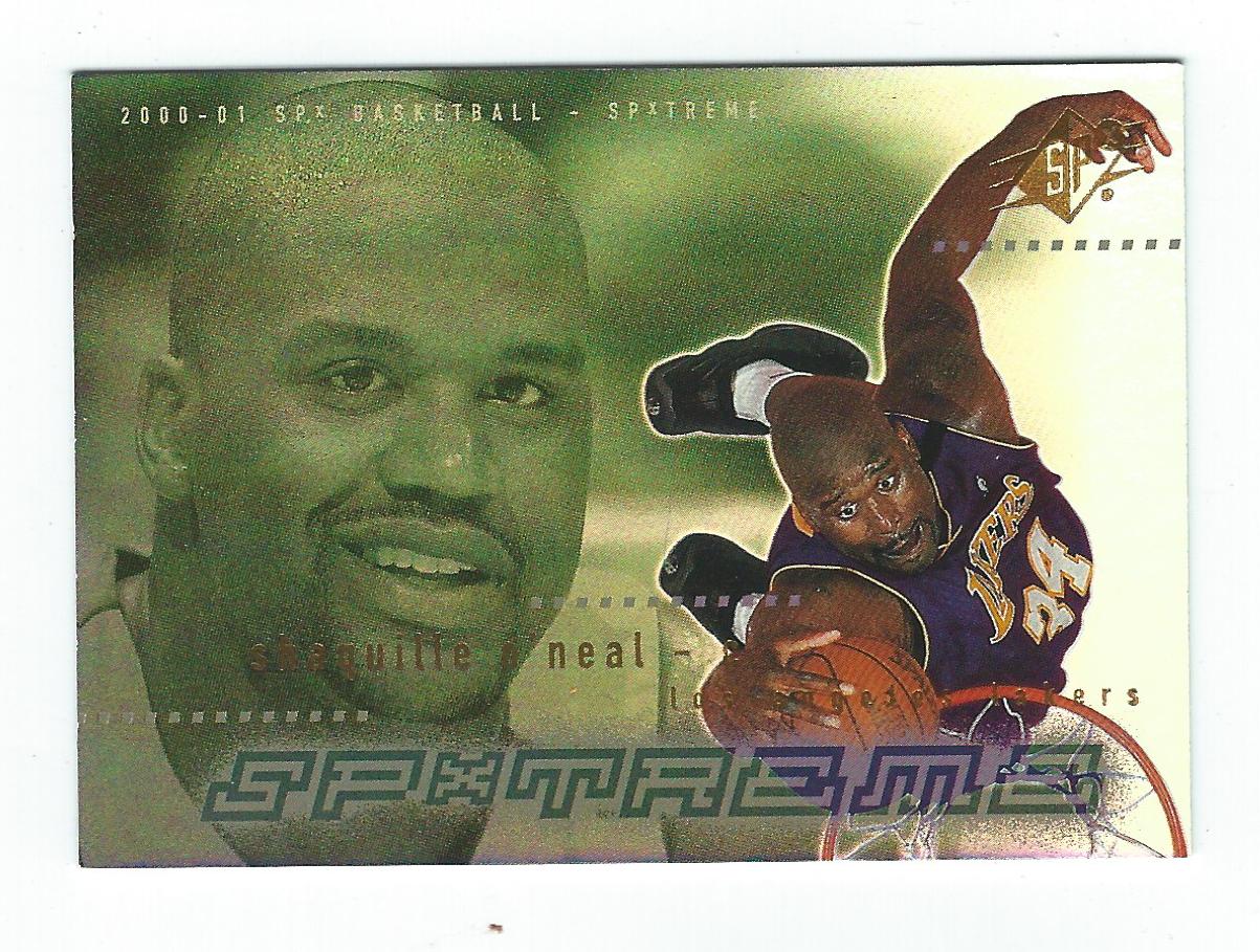 2000-01 SPx Spxtreme #X11 Shaquille O'Neal