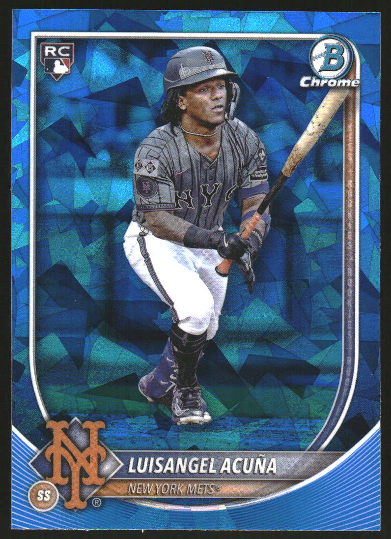 2025 Bowman Chrome Sapphire #32 Luisangel Acuna RC
