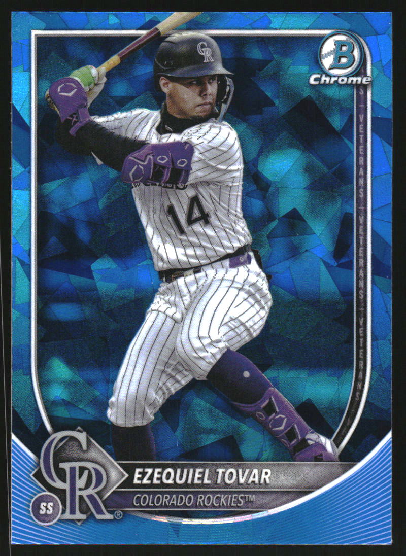 2025 Bowman Chrome Sapphire #87 Ezequiel Tovar