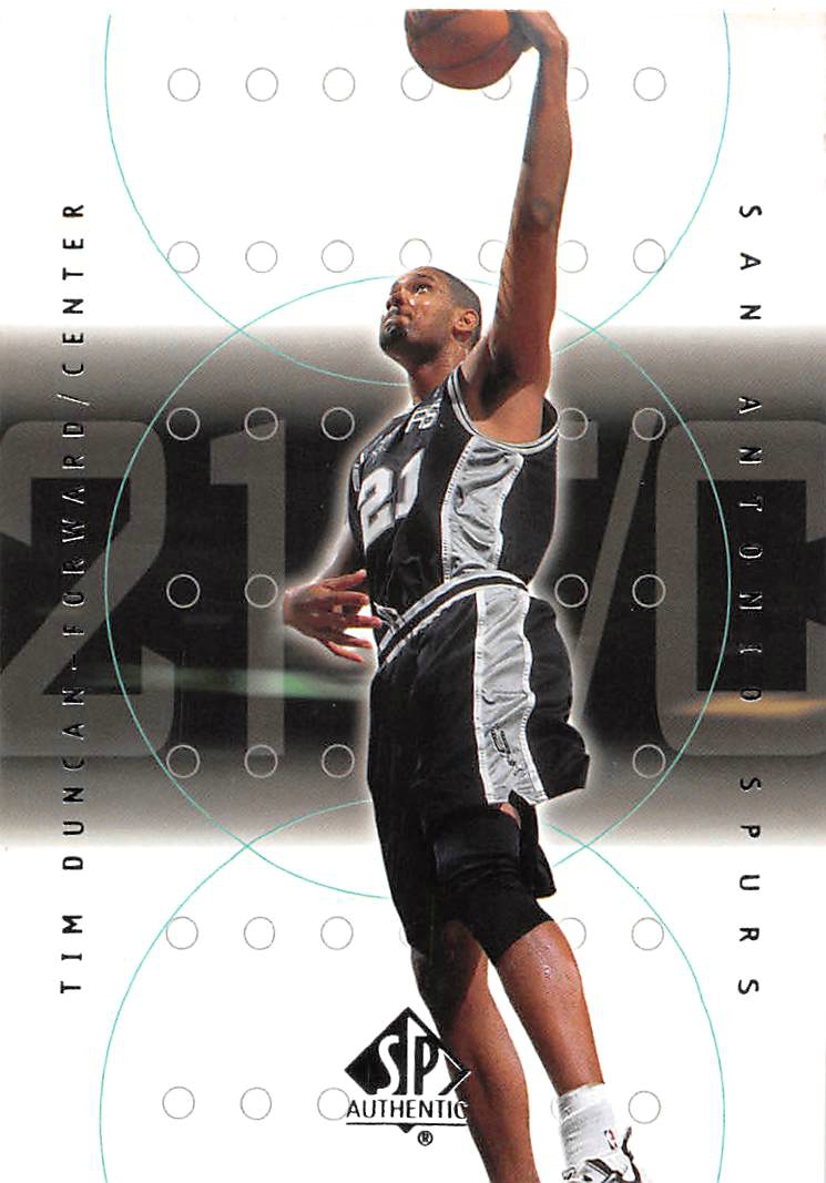 Tim Duncan cards (1998-2016) Spurs - You Choose - Bild 63 von 294