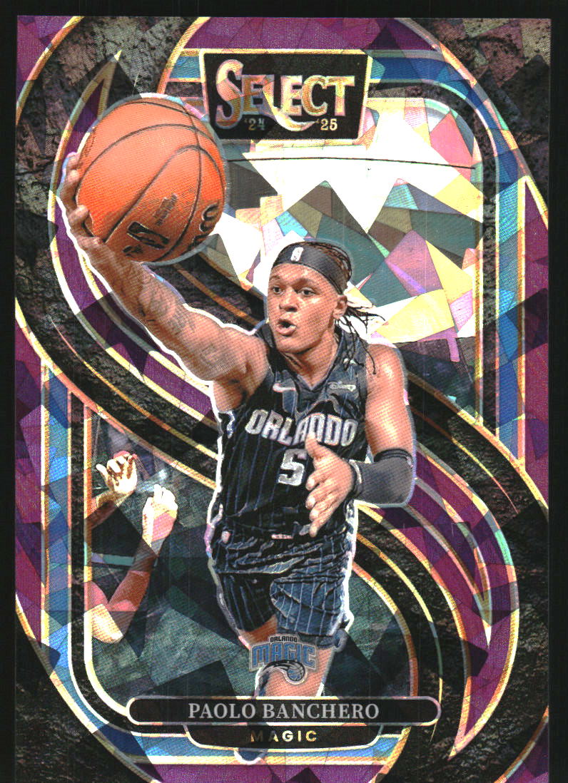 2024-25 Select Purple Cracked Ice Prizms #158 Paolo Banchero /99