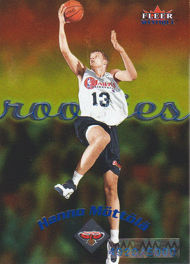 2000-01 Fleer Mystique #131 Hanno Mottola F RC