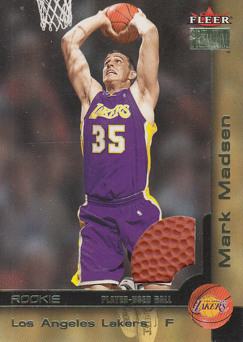 2000-01 Fleer Premium Rookie Game Balls #227 Mark Madsen