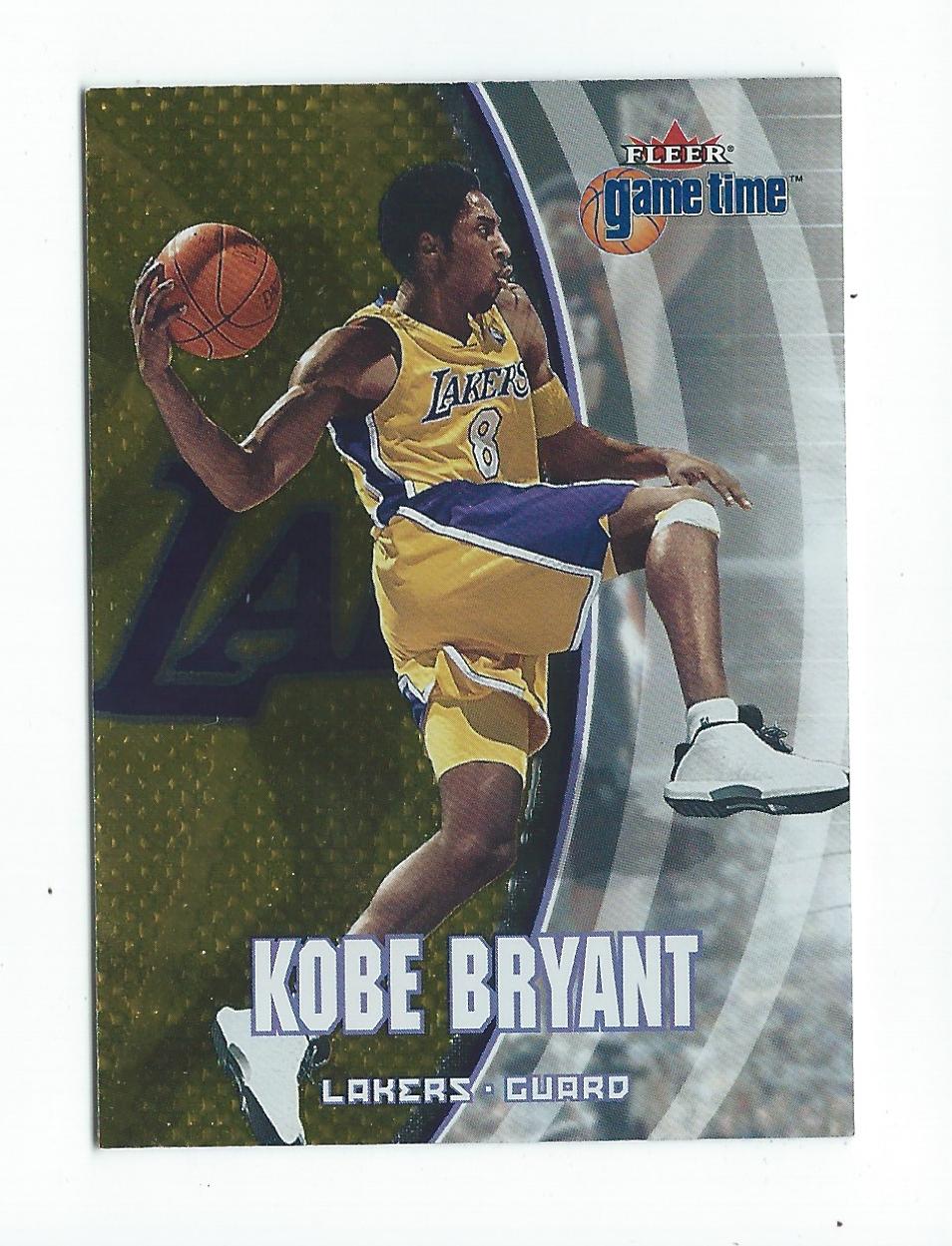 2000-01 Fleer Game Time #3 Kobe Bryant
