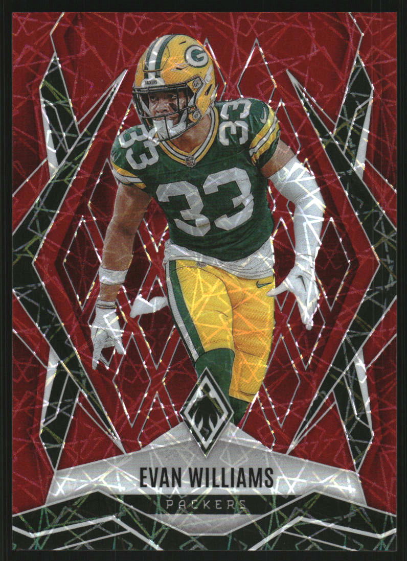 2025 Panini Phoenix Red Lazer #133 Evan Williams /199