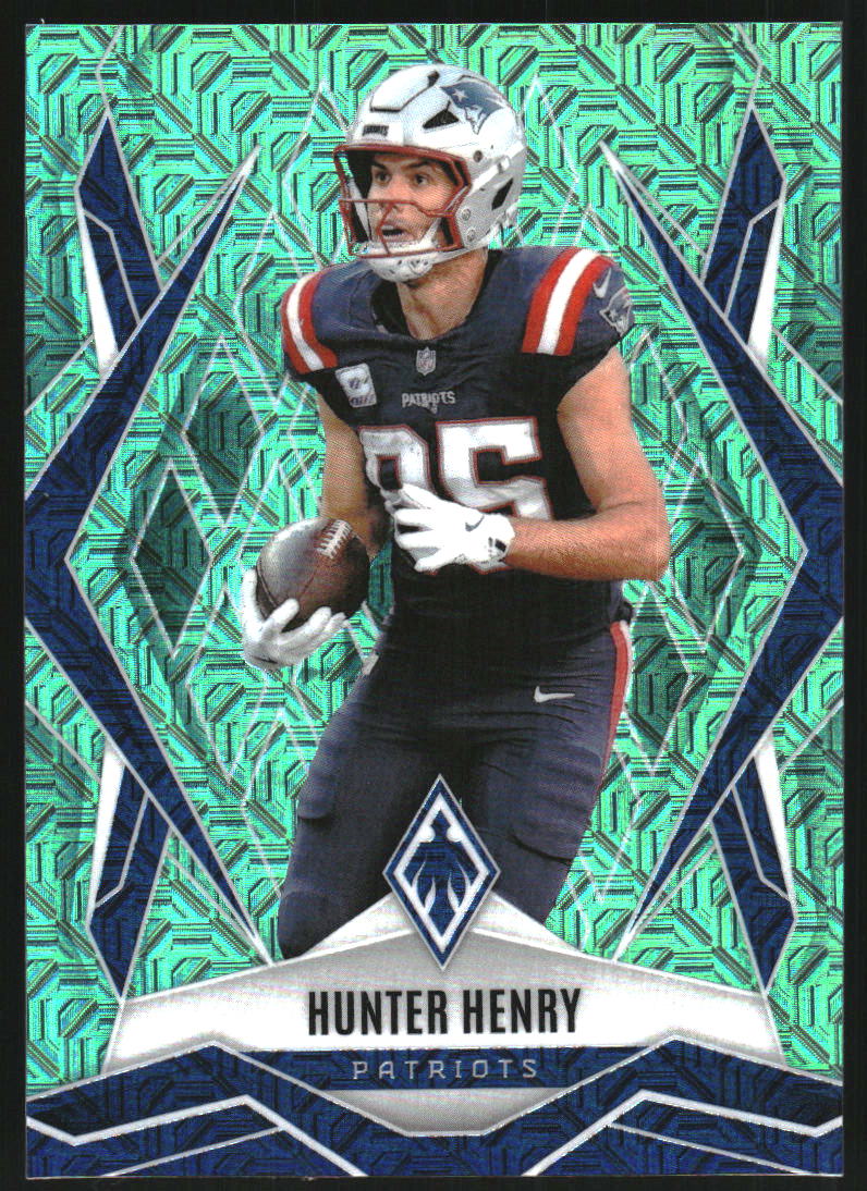 2025 Panini Phoenix Football Teal Mojo Hunter Henry #97