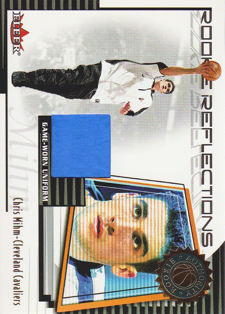 2000-01 Fleer Authority Rookie Reflections #RR5 Chris Mihm