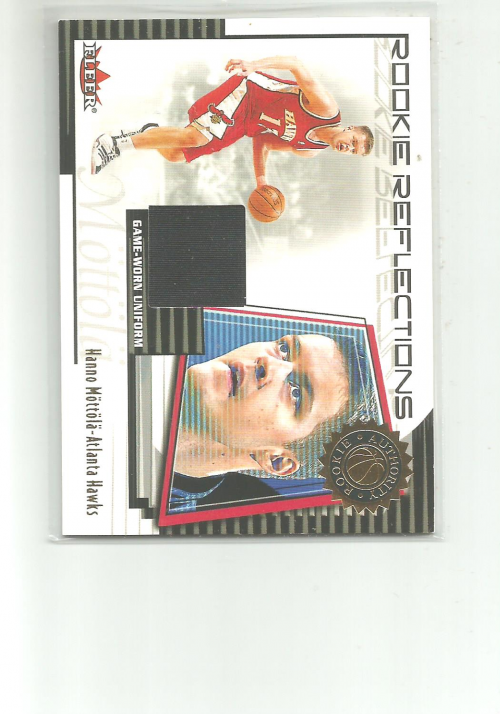 2000-01 Fleer Authority Rookie Reflections #RR9 Hanno Mottola