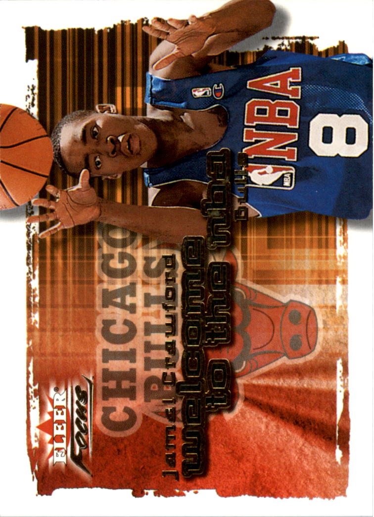 2000-01 Fleer Focus Welcome to the NBA #WN8 Jamal Crawford
