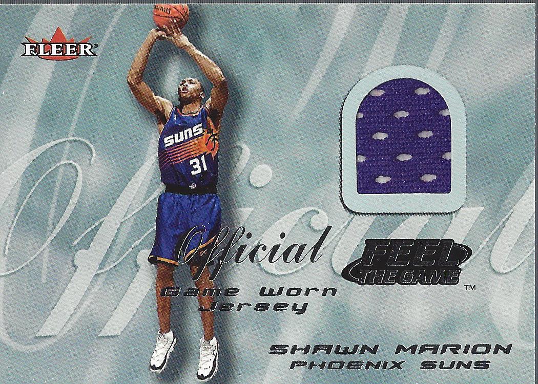 2000-01 Fleer Feel the Game #20 Shawn Marion