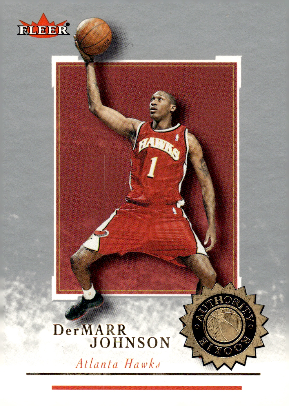 2000-01 Fleer Authority #111 DerMarr Johnson RC