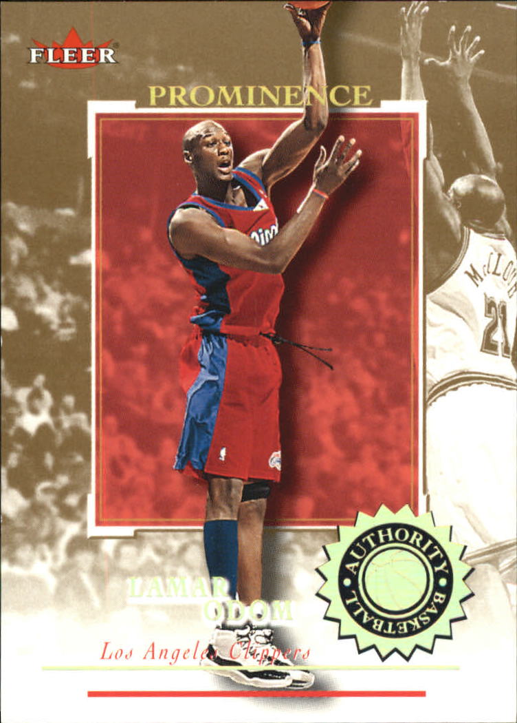 2003-04 Upper Deck Legends #42 Lamar Odom on Fanatics Collect