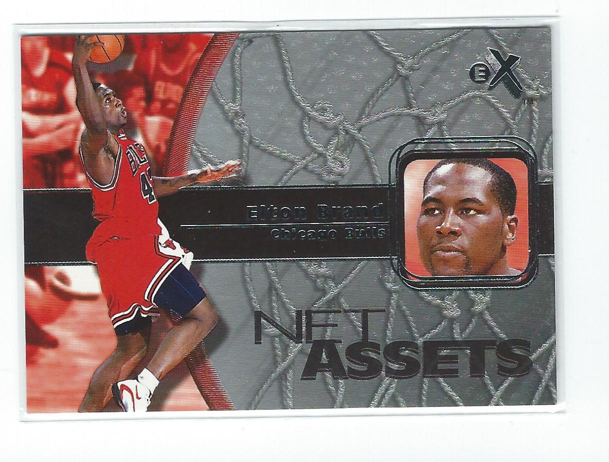 2000-01 E-X Basketball Net Assets Insert Singles - You