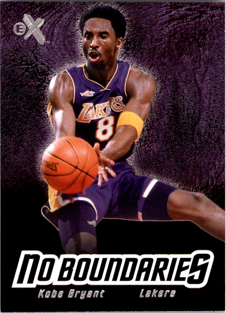 2000-01 E-X No Boundaries #NB5 Kobe Bryant - NM-MT